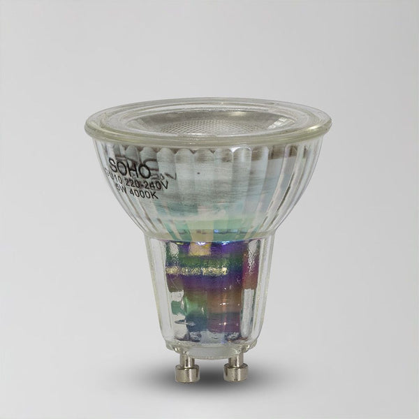 5w GU10 4000K Cool White Dimmable LED Bulb - High CRI - SE Home