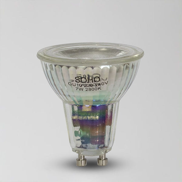 7w GU10 2800K Warm White Dimmable LED Bulb - High CRI - SE Home