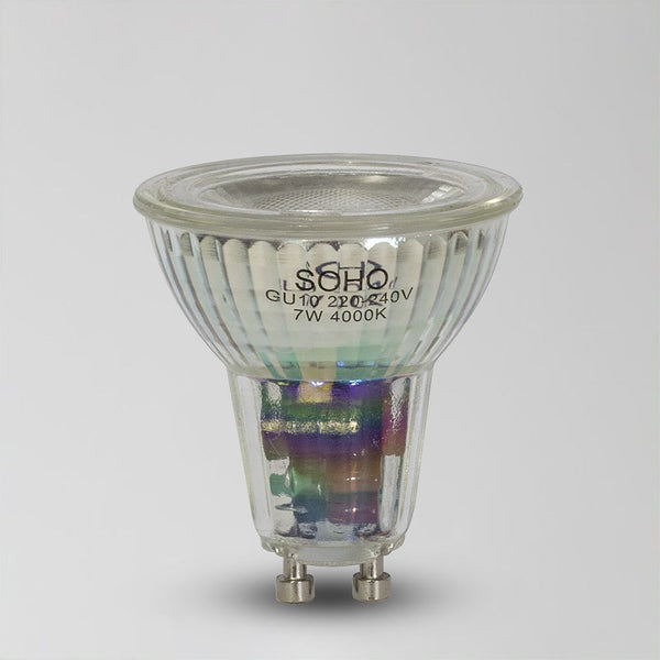 7w GU10 4000K Cool White Dimmable LED Bulb - High CRI - SE Home