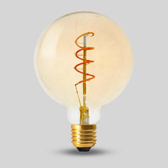 4W E27 G12 Globe Light Bulb 1800K Vintage Filament High CRI Dimmable