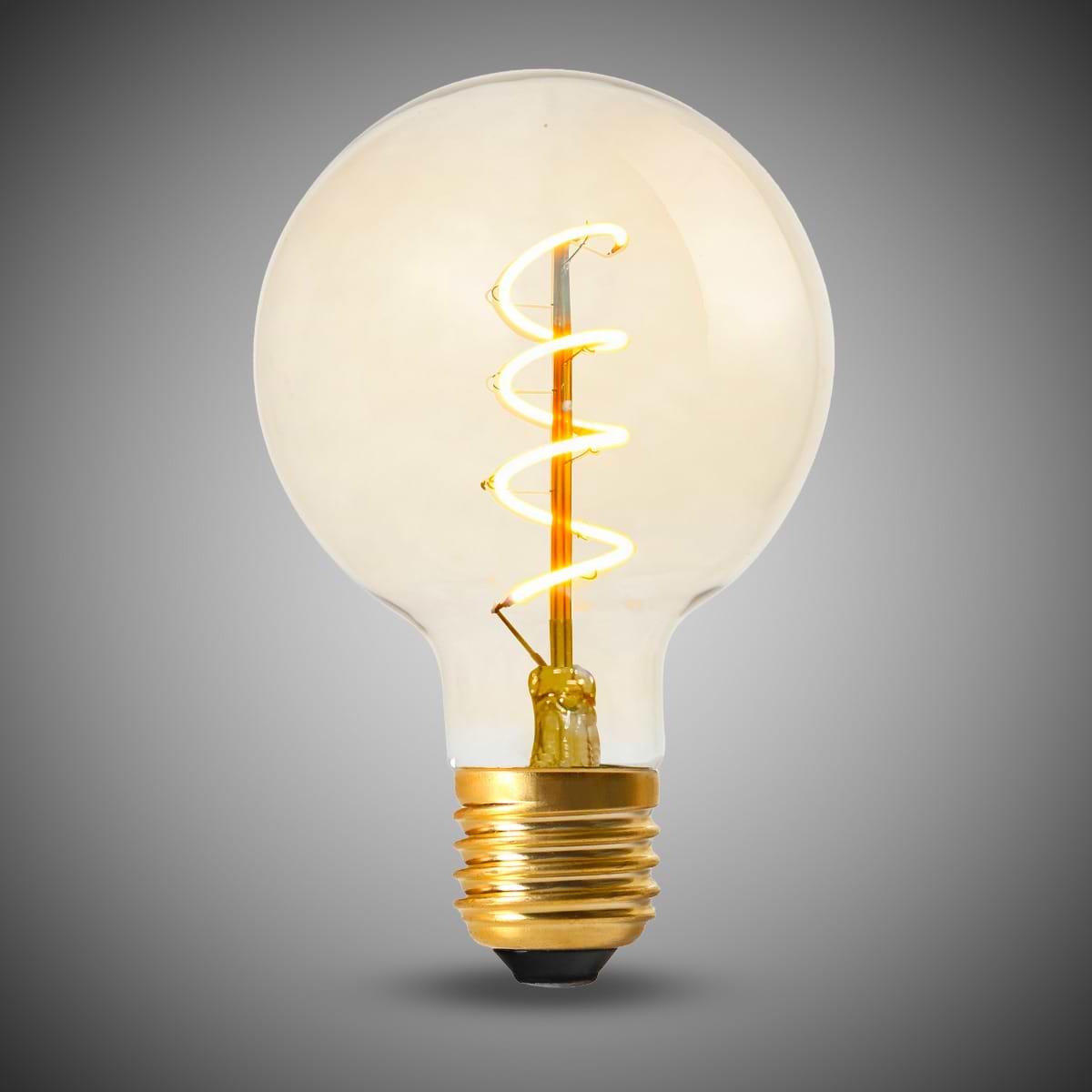 4W E27 G95 Globe Light Bulb 1800K Vintage Filament High CRI Dimmable