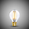 4W B22 G45 Golfball Light Bulb 2700K Standard Straight Filament High CRI Dimmable