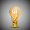 4W B22 A60 GLS Light Bulb 1800K Vintage Filament High CRI Dimmable