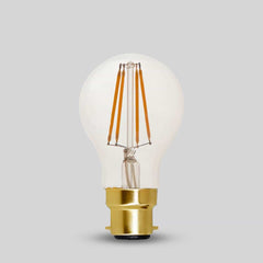 7W B22 A60 GLS Light Bulb 2700K Standard Straight Filament High CRI Dimmable