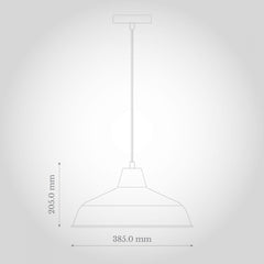 Metal Black Industrial Breakfast Bar Pendant Light - SE Home
