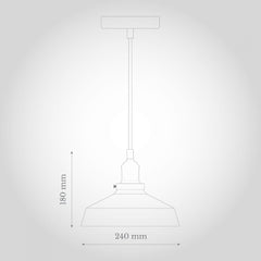 Romilly Step Clear Glass Breakfast Bar Pendant Light - SE Home