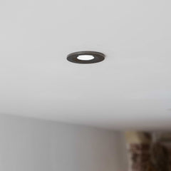 Black Nickel CCT Dim To Warm Fire Rated LED Dimmable 10W IP65 Downlight - SE Home