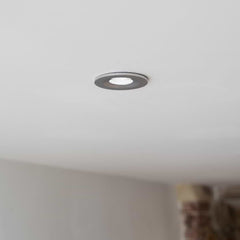 Polished Chrome CCT Dim To Warm Fire Rated LED Dimmable 10W IP65 Downlight - SE Home