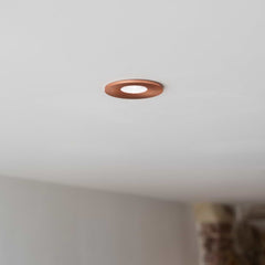 Rose Gold CCT Dim To Warm Fire Rated LED Dimmable 10W IP65 Downlight - SE Home
