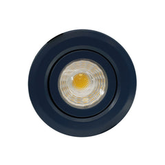 Navy Blue Tiltable Adjustable 4K Fire Rated LED 6W IP44 Dimmable Downlight - SE Home
