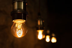 2w B15 Vintage Edison Golf Ball LED Light Bulb 1800K T-Spiral Filament Dimmable - SE Home