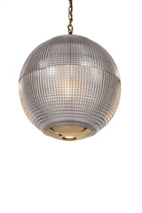 Hollen Globe Brass Glass Large Pendant Light - SE Home