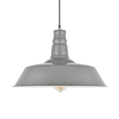 French Grey Industrial Breakfast Bar Pendant Light - Argyll - SE Home