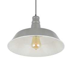 French Grey Industrial Breakfast Bar Pendant Light - Argyll - SE Home