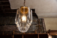Glasshouse Brass Clear Glass Hallway Pendant Light - SE Home