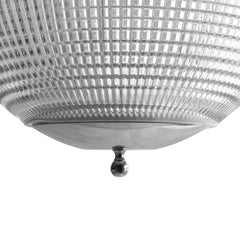 Hollen Globe Nickel Glass Large Pendant Light - SE Home