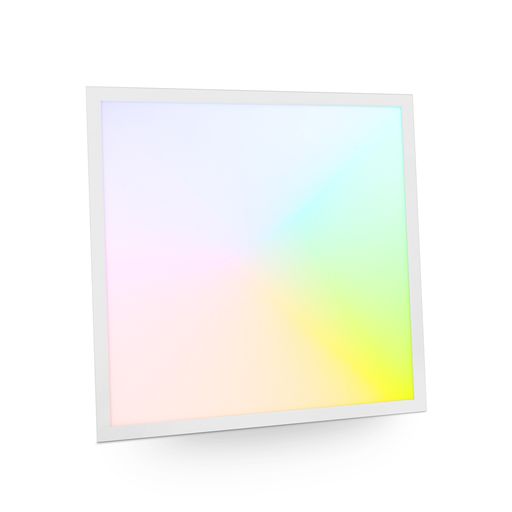 600x600mm Smart RGB+CCT LED Backlit Panel Light with IR Remote, APP & Voice Control