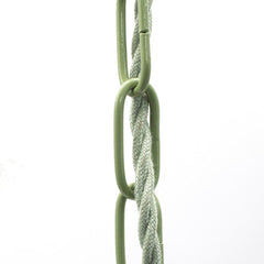 Compton Chalk Green Industrial Bell Pendant Light - SE Home