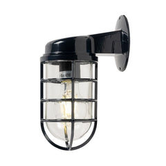 Broadwick Navy Blue IP44 Rated Nautical Bathroom Bulkhead Wall Light - SE Home