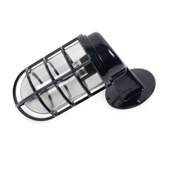 Broadwick Navy Blue IP44 Rated Nautical Bathroom Bulkhead Wall Light - SE Home