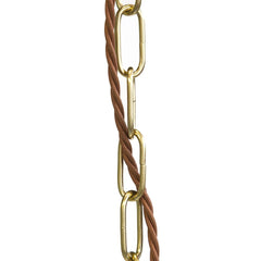 Langdon Lantern Pendant Light Medium Brass - SE Home