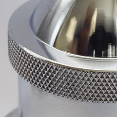 French Grey Small Trinity Metal Painted Pendant Light - Nickel Lamp Holder & Ceiling Rose - SE Home