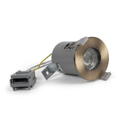 Antique Brass GU10 Fire Rated IP65 Downlight - SE Home