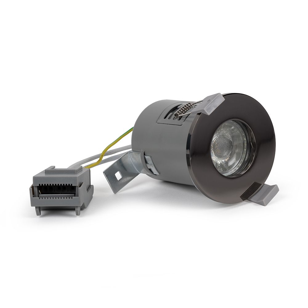 Black Nickel GU10 Fire Rated IP65 Downlight - SE Home