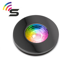 Black Nickel Fire Rated Colour Changing Smart LED IP65 Downlight - SE Home