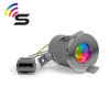 Polished Chrome Fire Rated Colour Changing Smart LED IP65 Downlight - SE Home