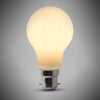 8w B22 Opal GLS LED Light Bulb 3000K Warm White Dimmable - SE Home