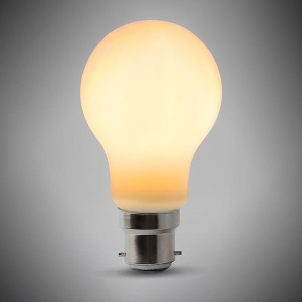 8w B22 Opal GLS LED Light Bulb 4100K Horizon Daylight Dimmable - SE Home