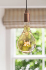 LARGE 4W E27 Vintage Edison PS42 ES LED Light Bulb 1800K T-Spiral Filament High CRI Dimmable - SE Home