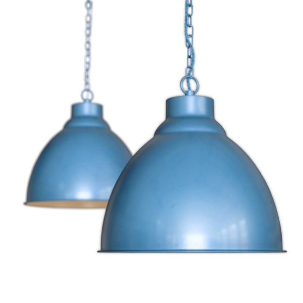 Oxford Vintage Pendant Light Aston Blue - SE Home