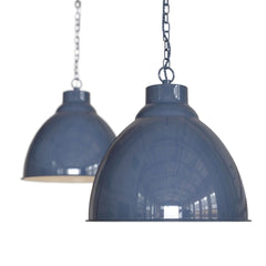 Oxford Vintage Pendant Light Leaden Grey Slate - SE Home