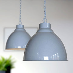 Oxford Vintage Pendant Light French Grey - SE Home