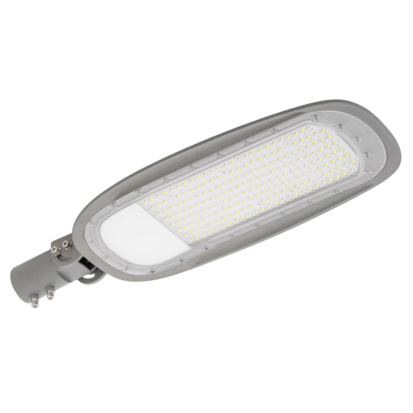 150W Slim Curved Led Streetlight With Rotatable Mounting Bracket Included