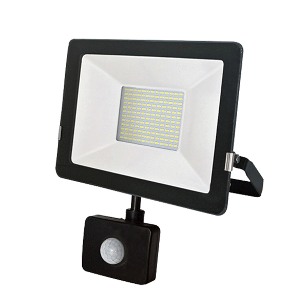 50W Ip65 Pir Slim Eco Led Floodlight