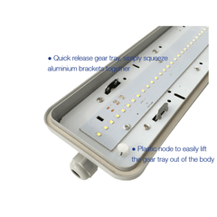 LED Double Wattage IP65 LED Non Corrosive Batten Light