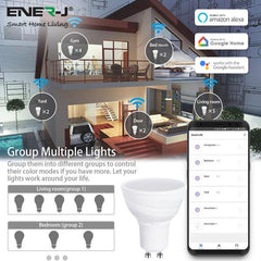 Wifi Smart Bulb Led Gu10 Color Changing & Dimmable