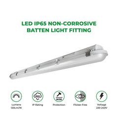 Efficient Led Ip65 Led Non Corrosive Warehouse & Factory Batten Light