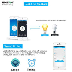 Smart Wifi In-Line Switch, On/Off Any Lighting Circuit From App