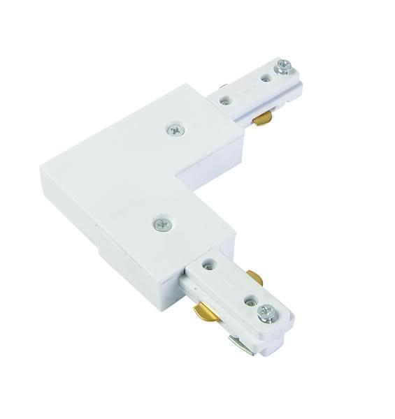 Aluminium Culina L Connector -  White