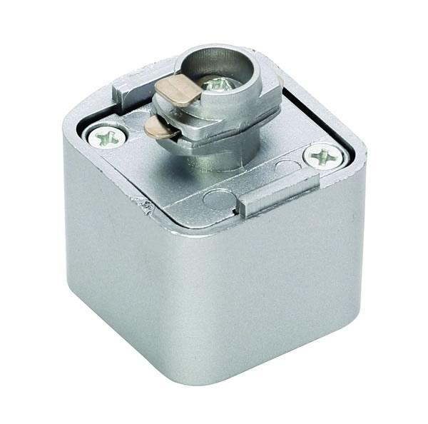 Aluminium Culina Track Adapter -  Silver