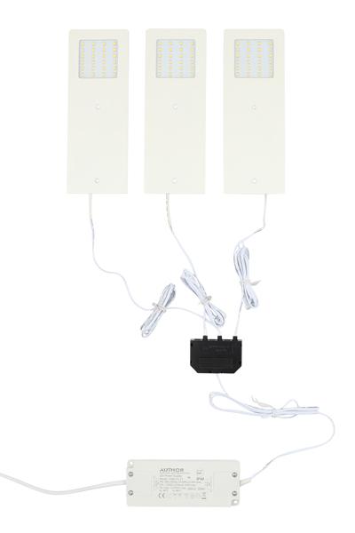 Triple Yuma Slimline Under Cabinet Light Kit