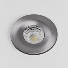 LED Downlights Pewter CCT Fire Rated LED Dimmable 10W IP65 Downlight