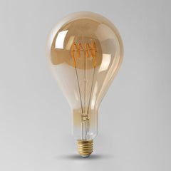 4W E27 Vintage Edison PS42 Large LED Light Bulb 1800K T-Spiral Filament Dimmable ES