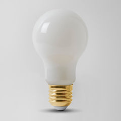 8w E27 ES Opal GLS LED Light Bulb 3000K Warm White High CRI Dimmable