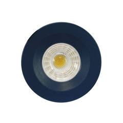 Navy Blue CCT Fire Rated LED Dimmable 10W IP65 Downlight