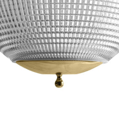 Pendant Lights Hollen Globe Polished Brass Glass Large Pendant Light